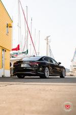 Lexus LS500h AWD on Vossen Wheels (S17-01) 2018 года (JP)